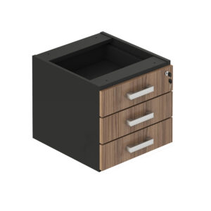 Minas Office Gaveteiro Fixo 3 Gavetas Plus