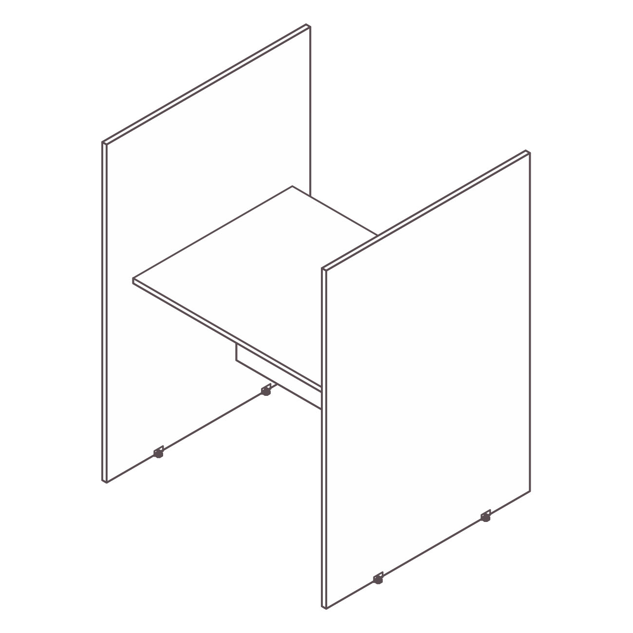Minas Office Cabine atendimento completa diamante